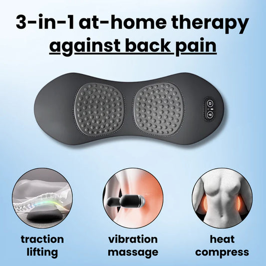 3-1 Heated Back Massager For Back Pain Relief