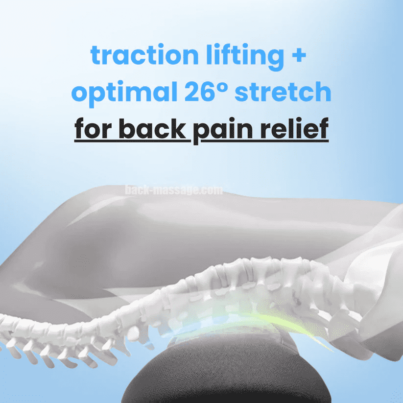 3-1 Heated Back Massager For Back Pain Relief