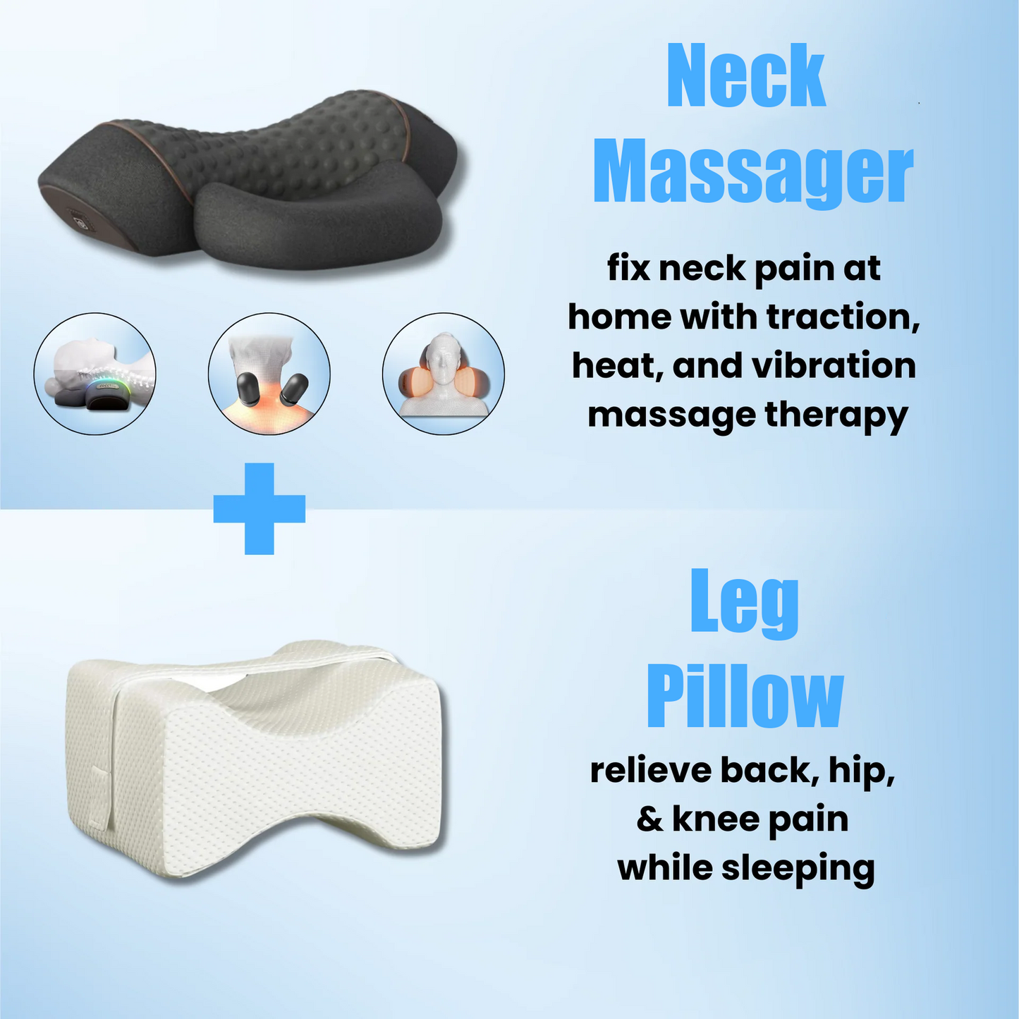 3-in-1 Neck Massager For Neck Pain Relief